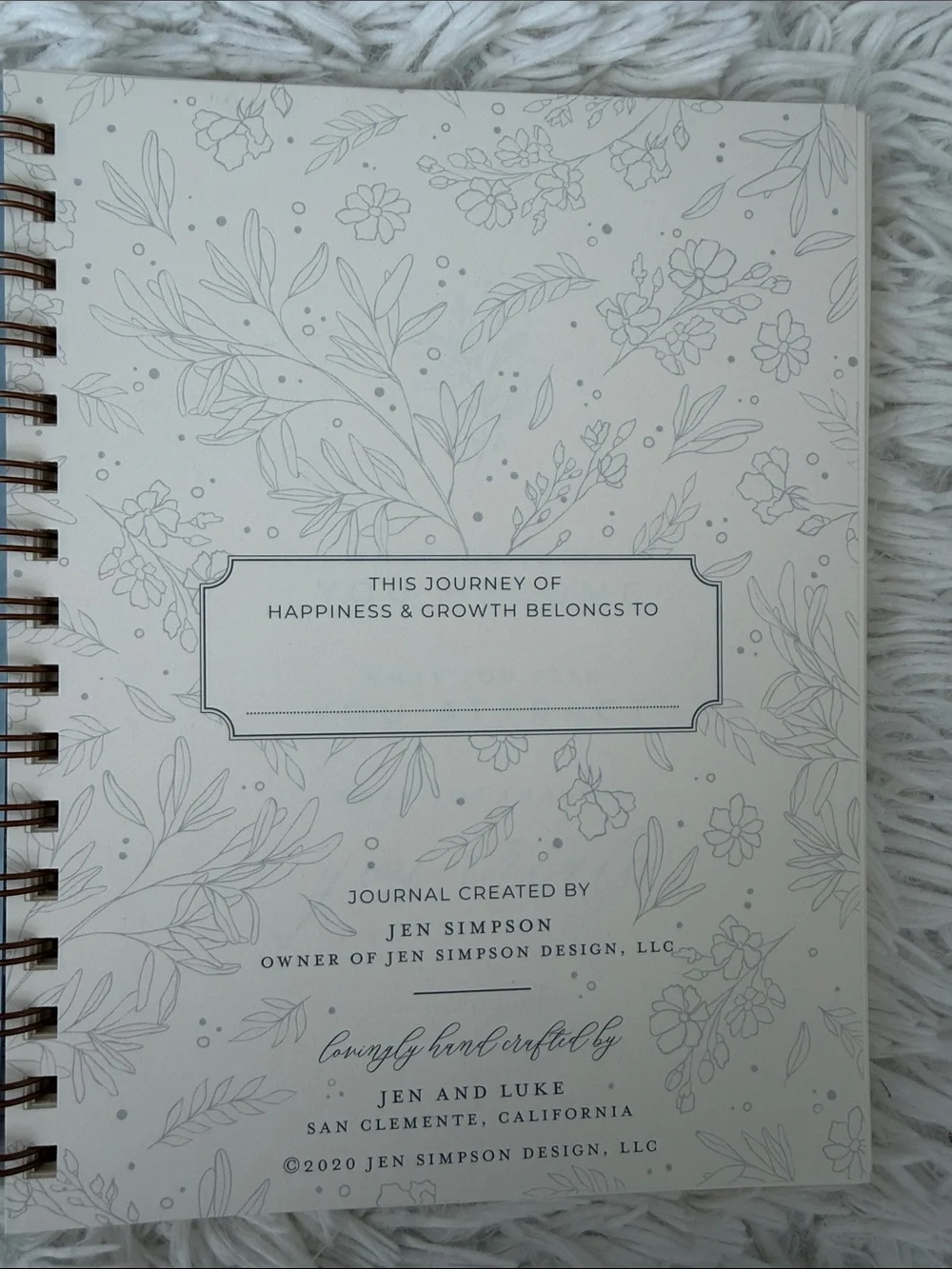 Jen Simpson Happiness Guided Journal for Women, Manifest Personal Growth